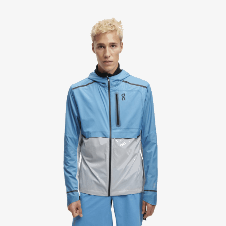 On Running Weather Jacket Niagara-glacier