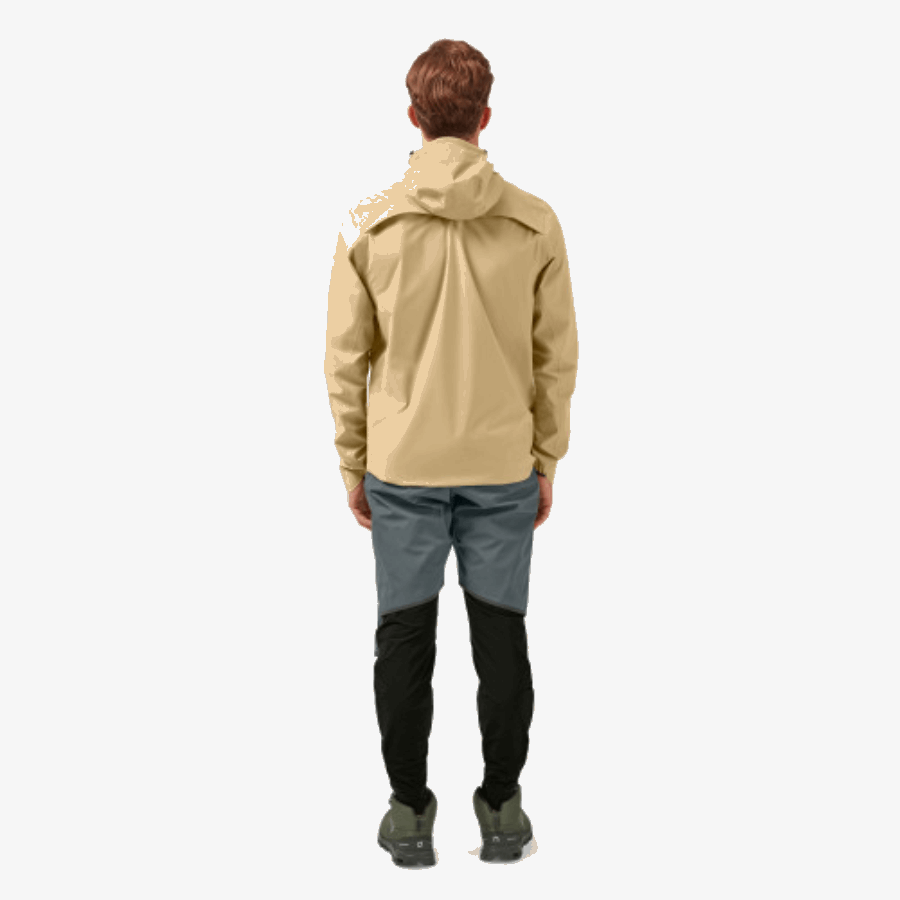 On Running Impermeable Anorak Camel