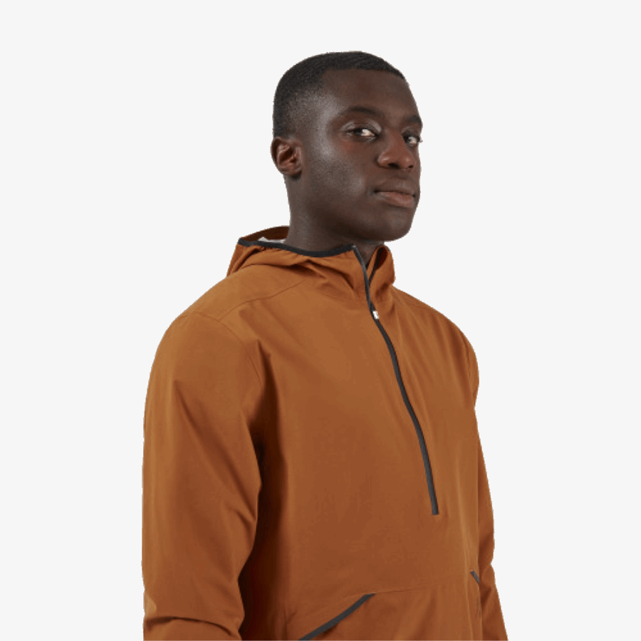 On Running Anorak Impermeable Hombre Pecan
