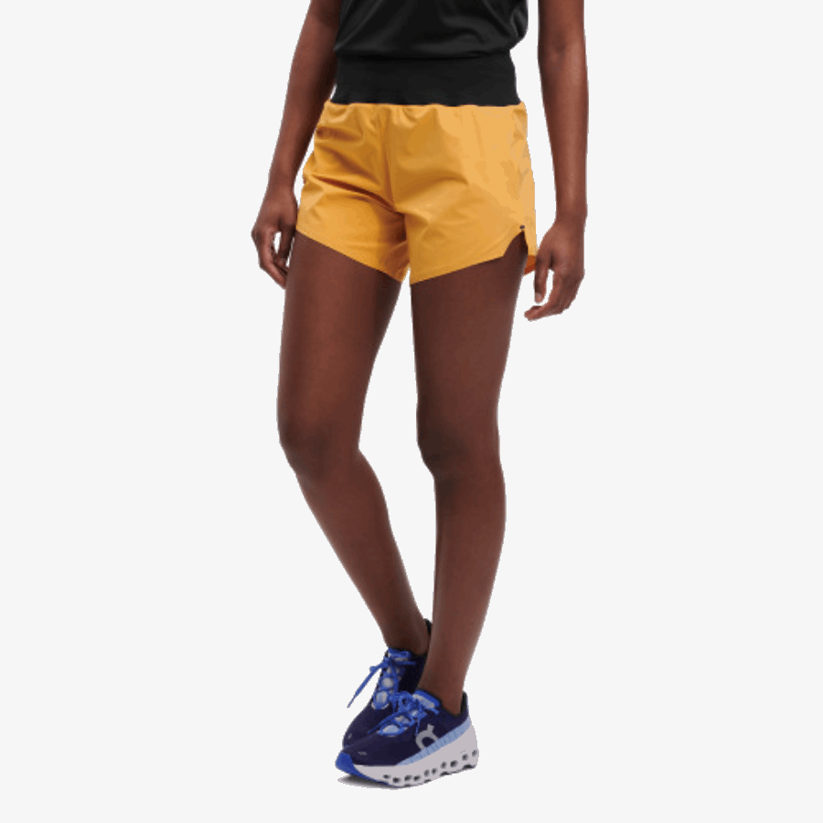 Pantalón Corto De Running 5" On Running Mango-negro