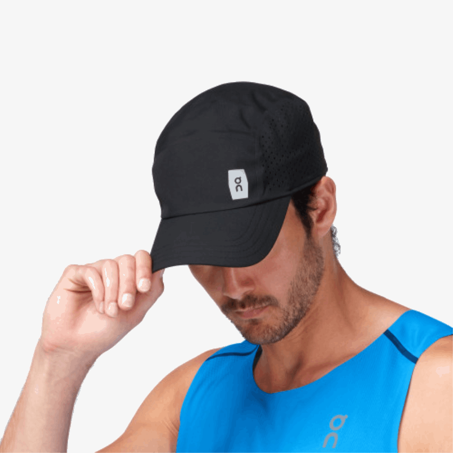 Gorra Ligera On Running Negra