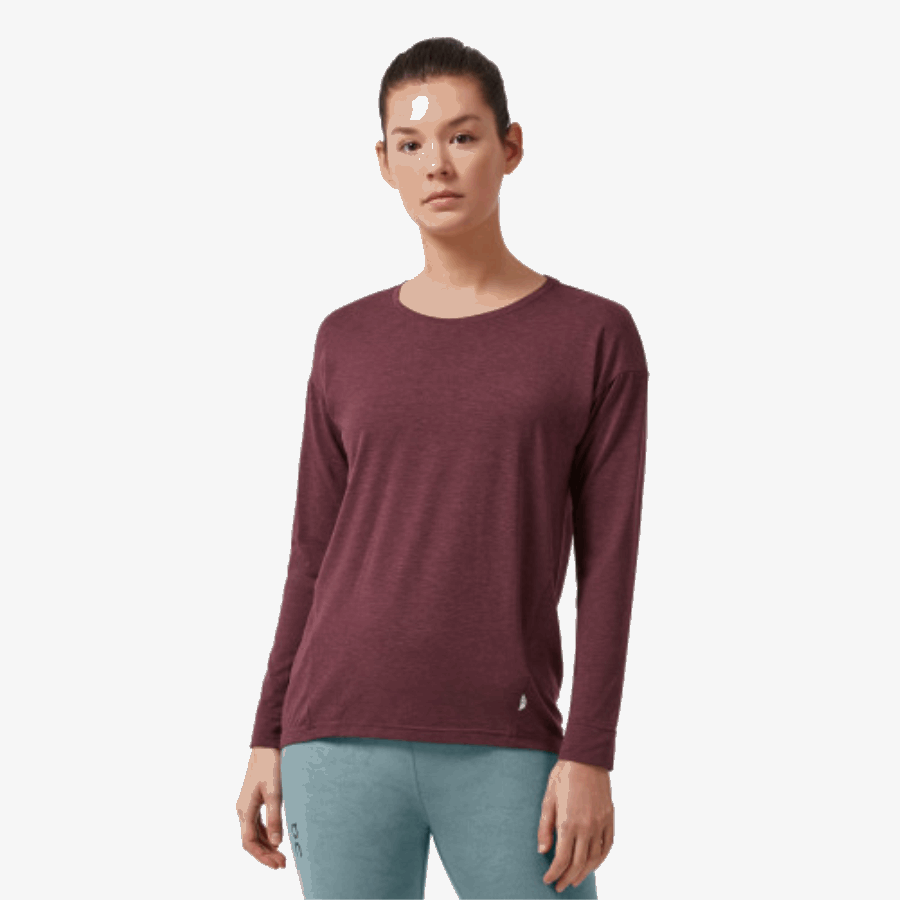 On Running Confort Camiseta Larga Mora