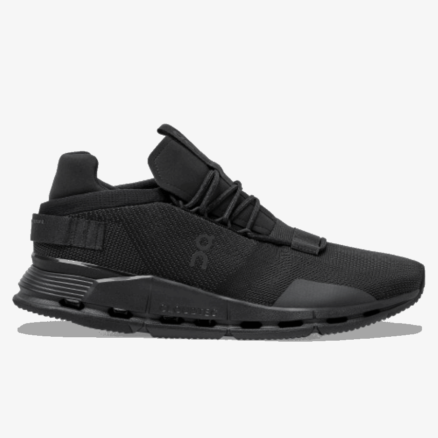 Sobre Correr Cloudnova Hombres Black-eclipse
