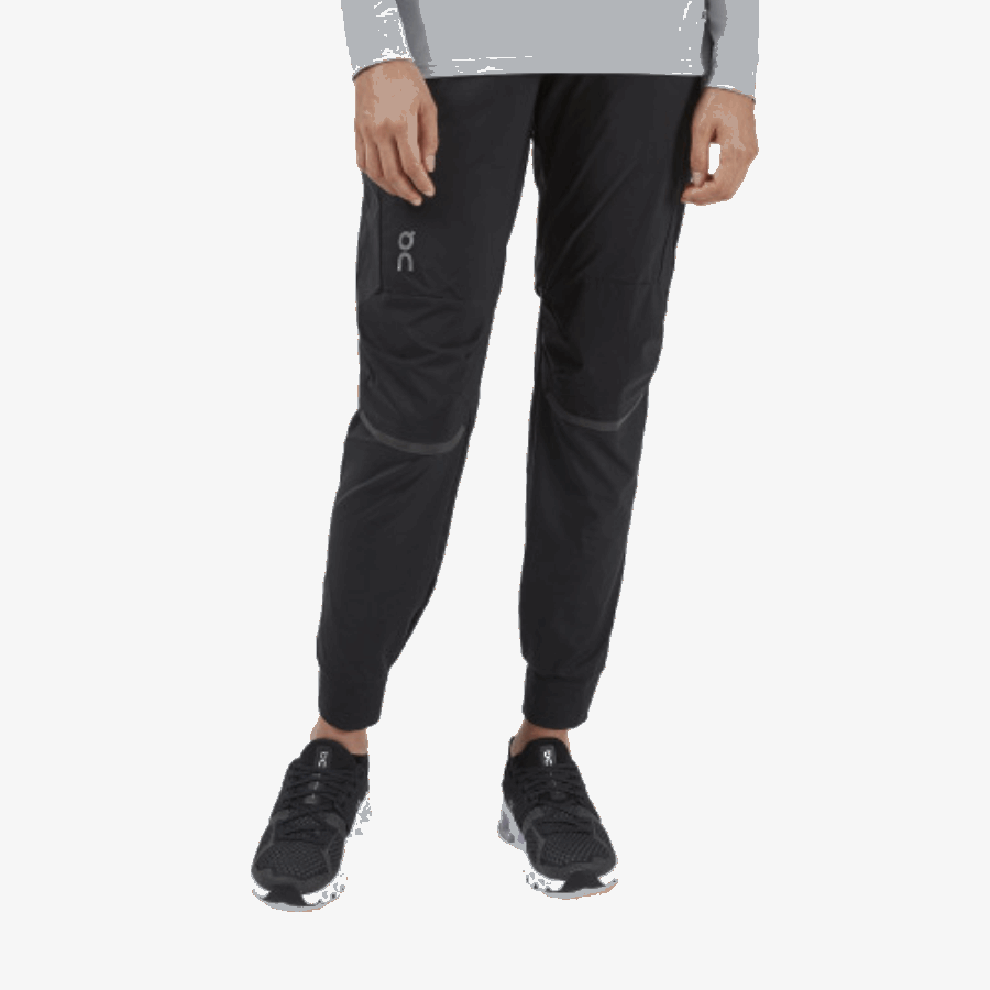 En Correr Pantalones De Correr Negros