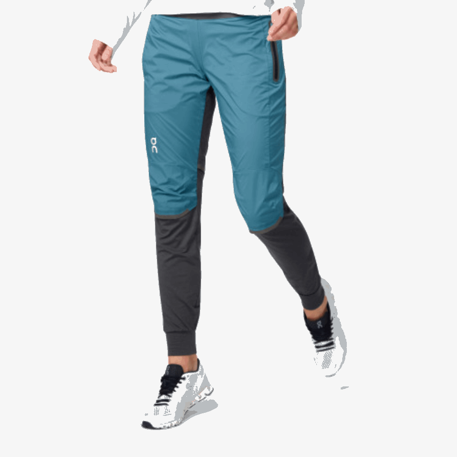 En Correr Pantalones De Correr Tormenta Negra