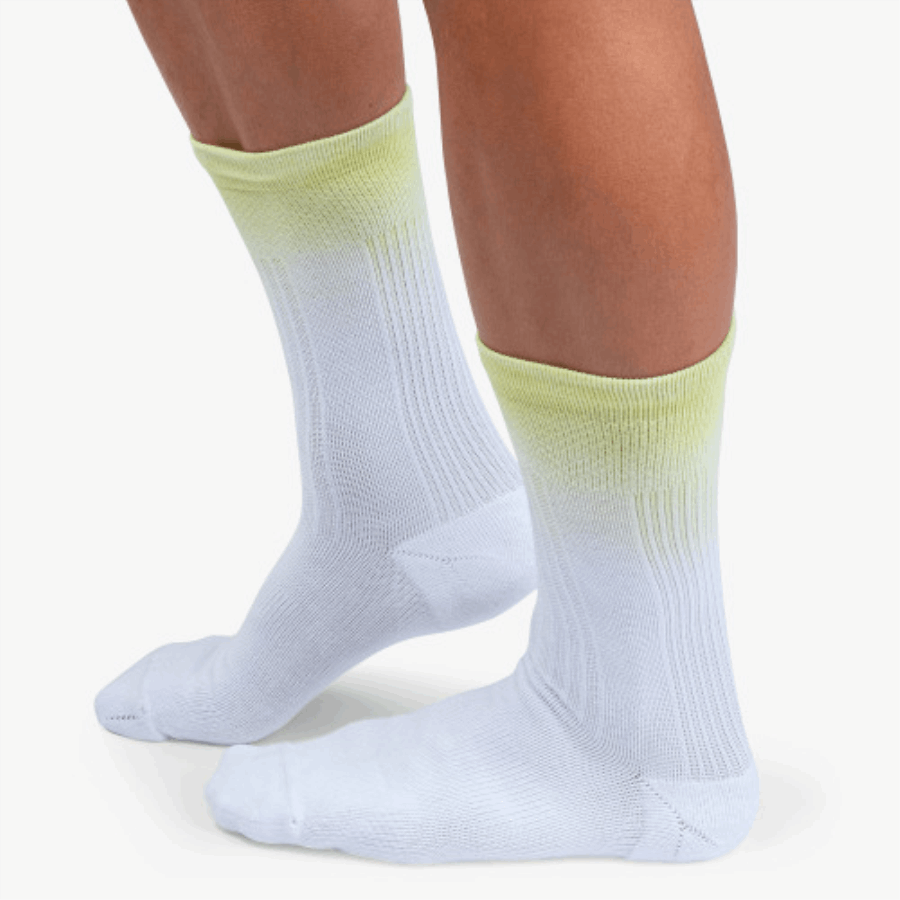 En Correr Calcetines Todos Los Días Hombres Heno Blanco