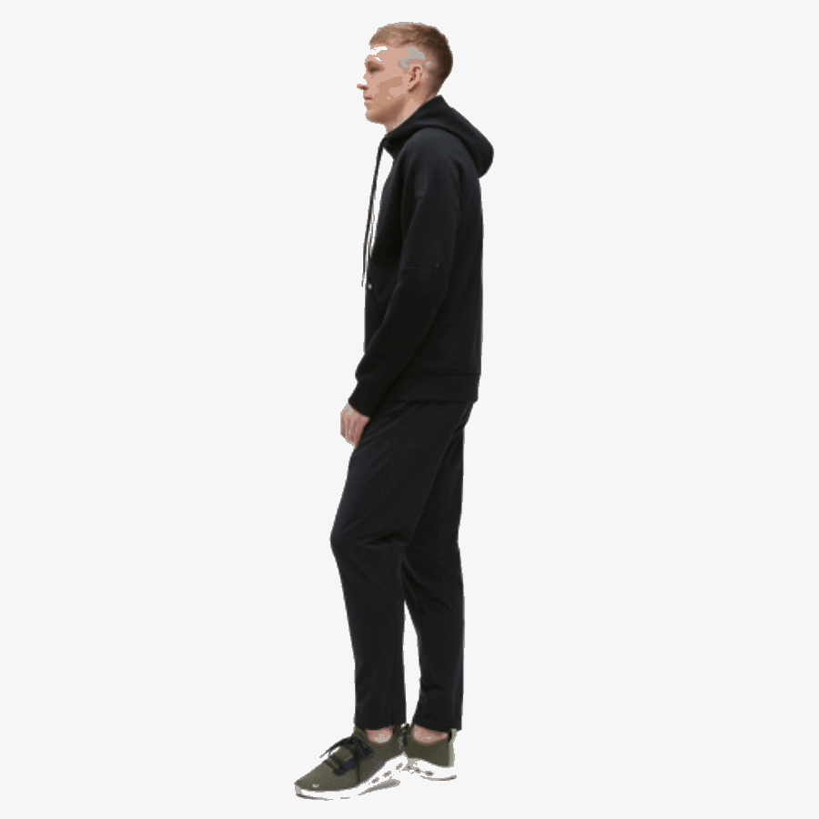 On Running Sudadera Con Cremallera Hombre Negro