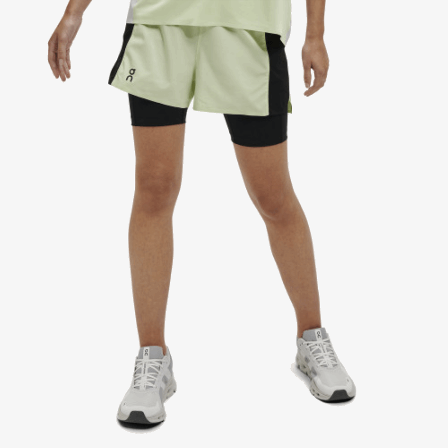 On Running Shorts Activos Negro Prado