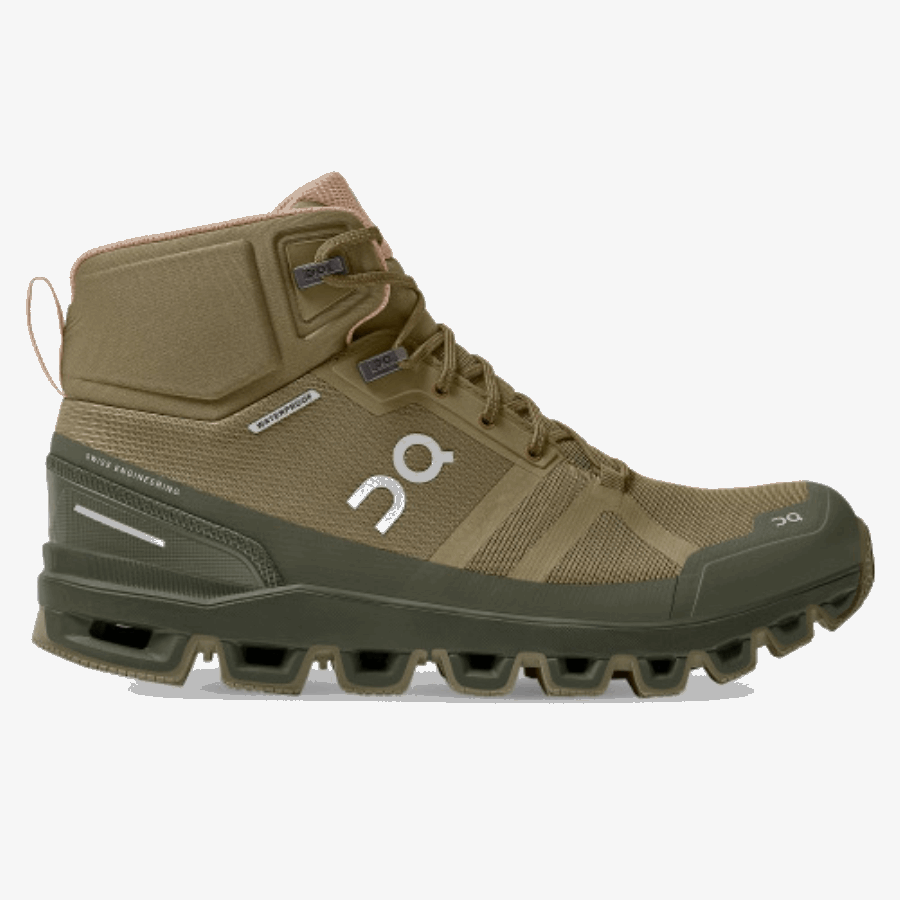En Correr Cloudrock Impermeable Olivo-junco