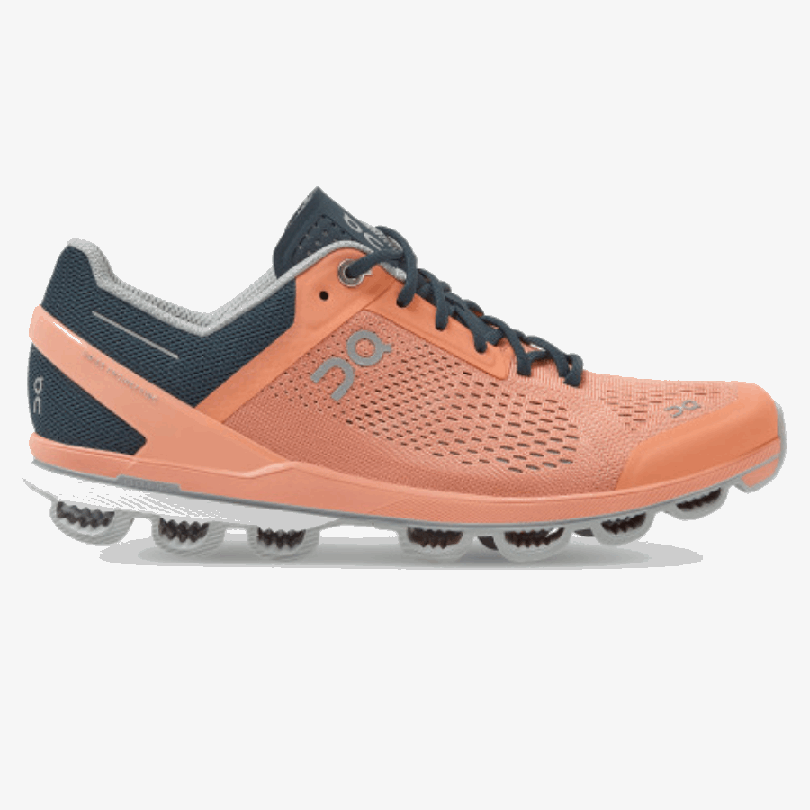 Sobre Correr Cloudsurfer Coral-navy
