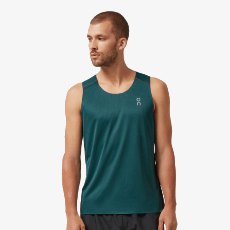 En Running Tank-t Evergreen-black