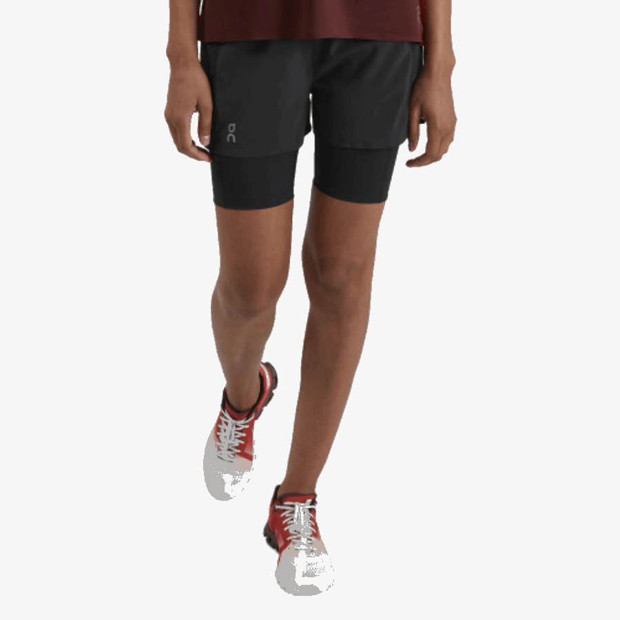 On Running Shorts Activos Negros