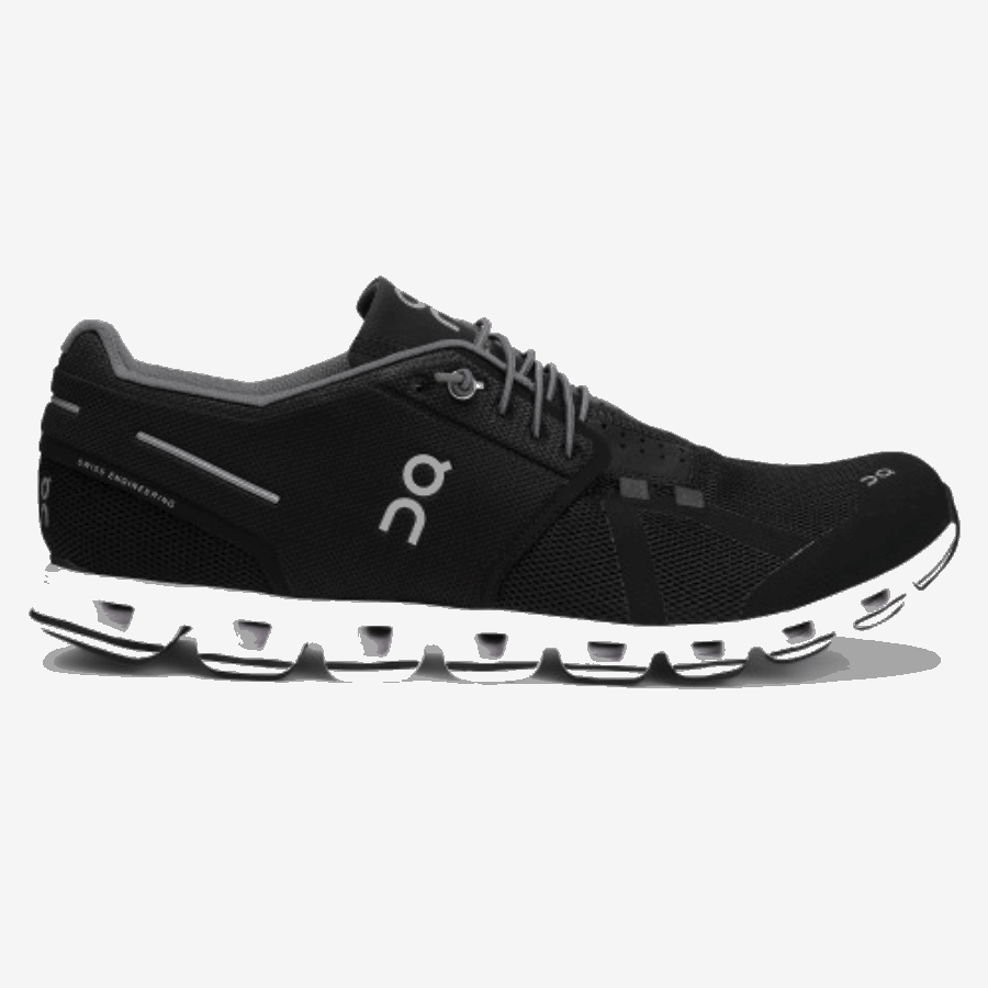 En Correr Nube Hombres Blanco Y Negro