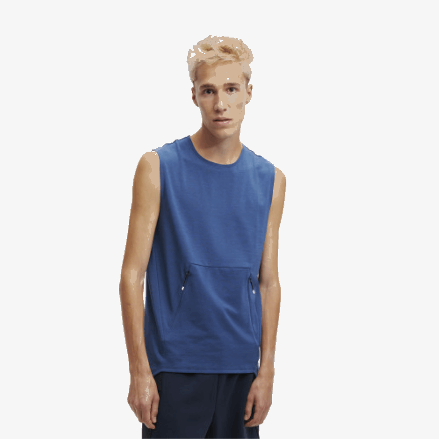 Sobre La Camiseta De Entrenamiento Para Correr Denim