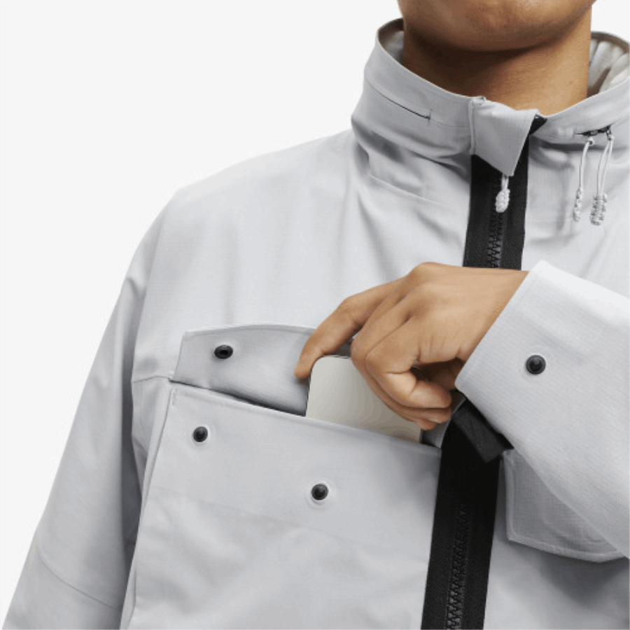 On Running Explorer Chaqueta Hombre Granizo