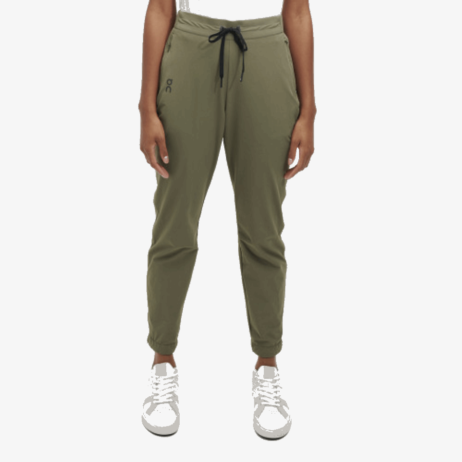Pantalones On Running Active Verde Oliva