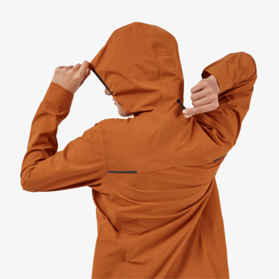 On Running Impermeable Anorak Pecan