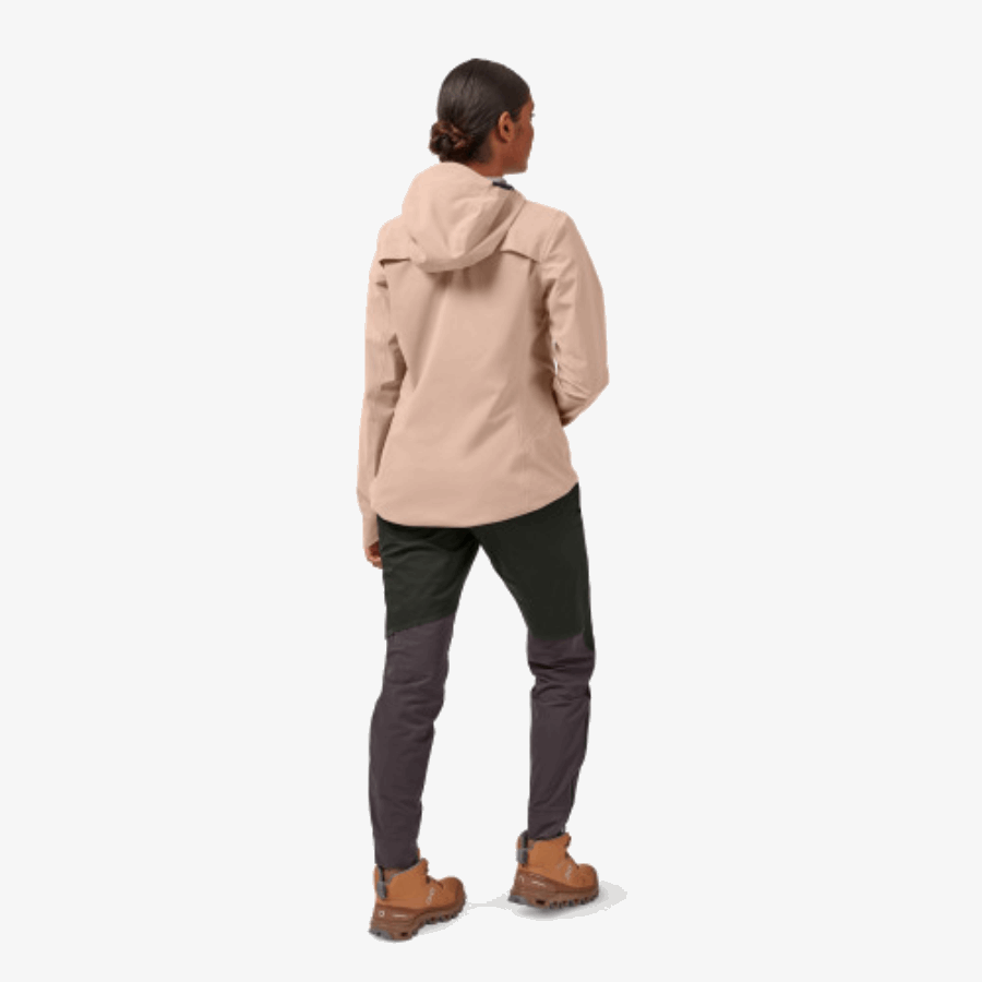 Anorak Impermeable On Running Rosa Marrón
